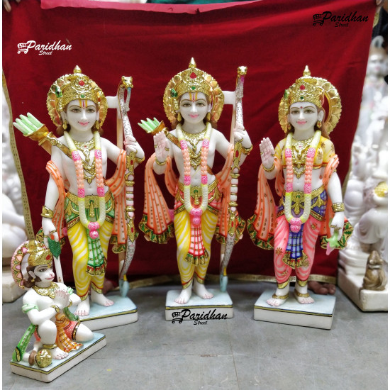 Marble Ram Darbar Statue white makrana - Ram Parivar Statue-with hanuman-Ram Marble Moorti-Ram Darbar Murti-Ram Parivar-Ram Parivar Murti Marble Ram Darbar Statue white makrana - Ram Parivar Statue-with hanuman-Ram Marble Moorti-Ram Darbar Murti-Ram Parivar-Ram Parivar Murti